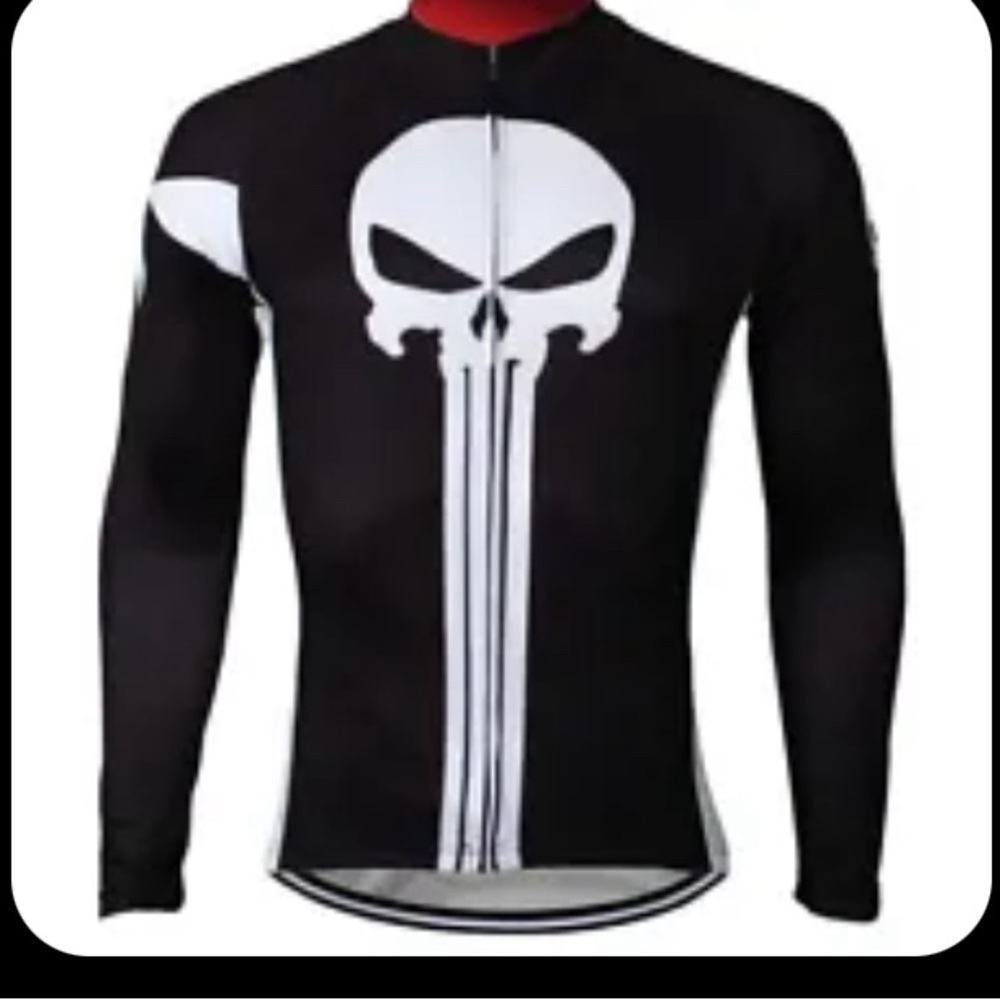 Punisher bicycling jersey. In perfect brand new condition.